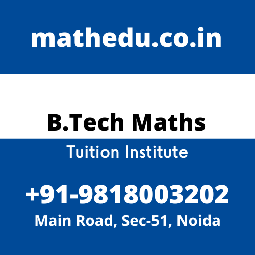 Manipal University B.Tech Math Tuition Class